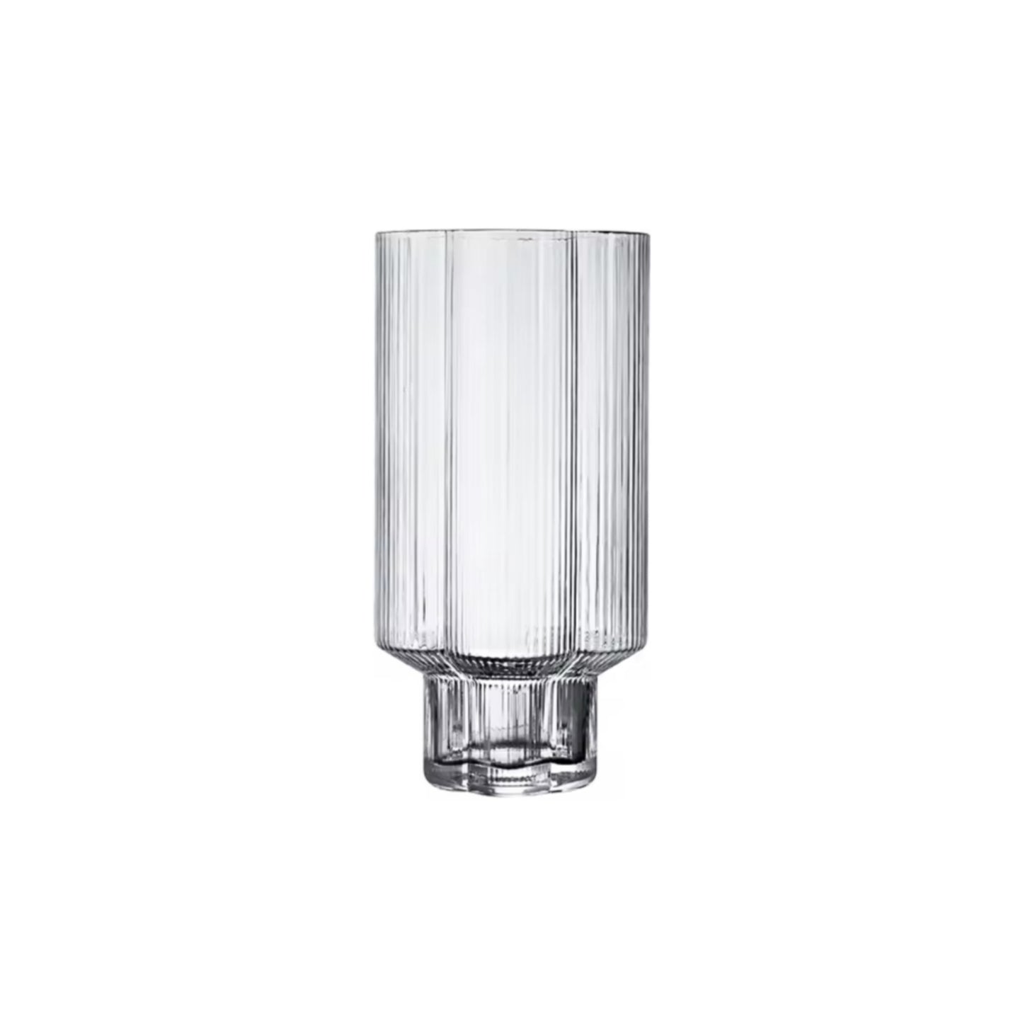 Ribbed Flower Glass 360 ml