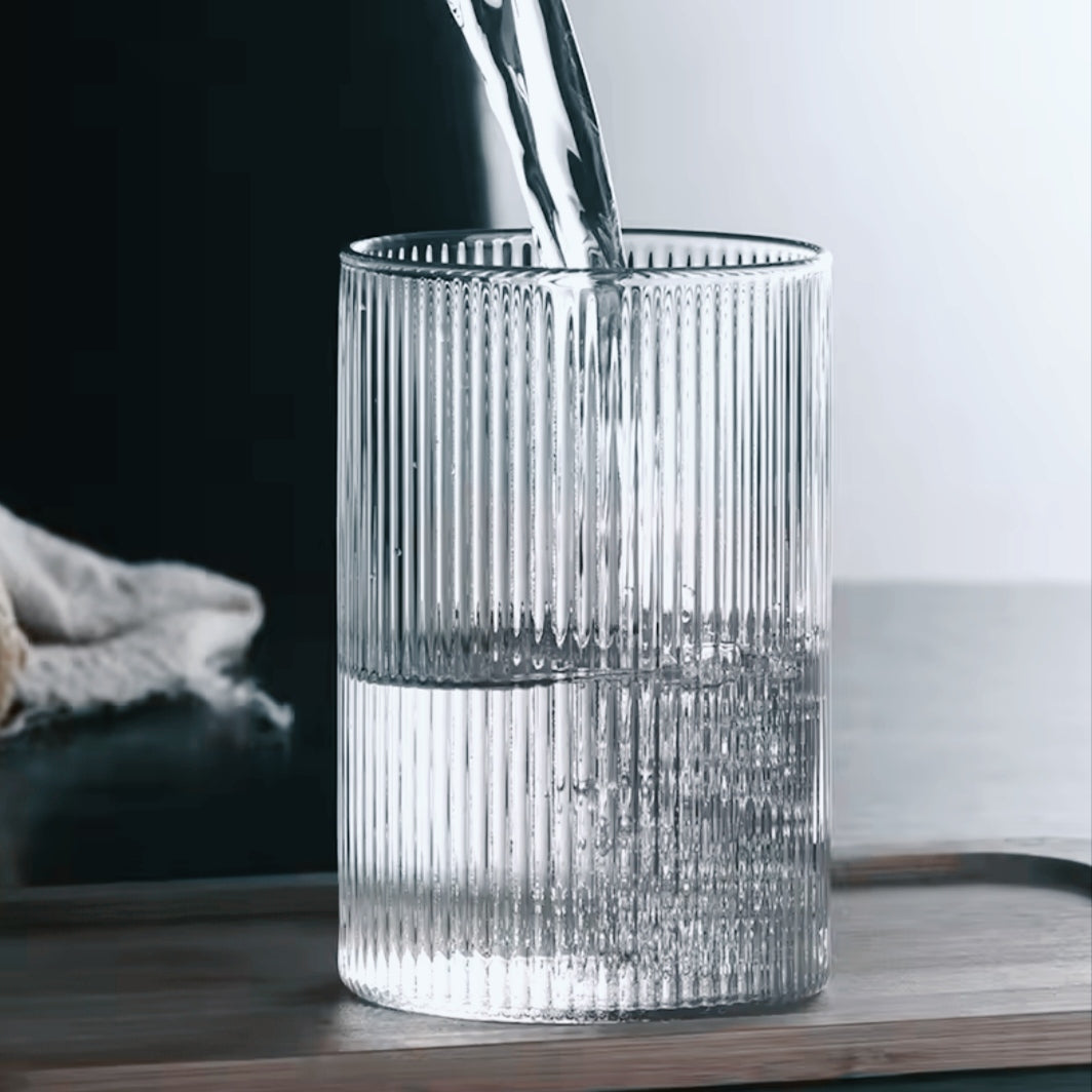 Classic Ribbed Glass 400 ml